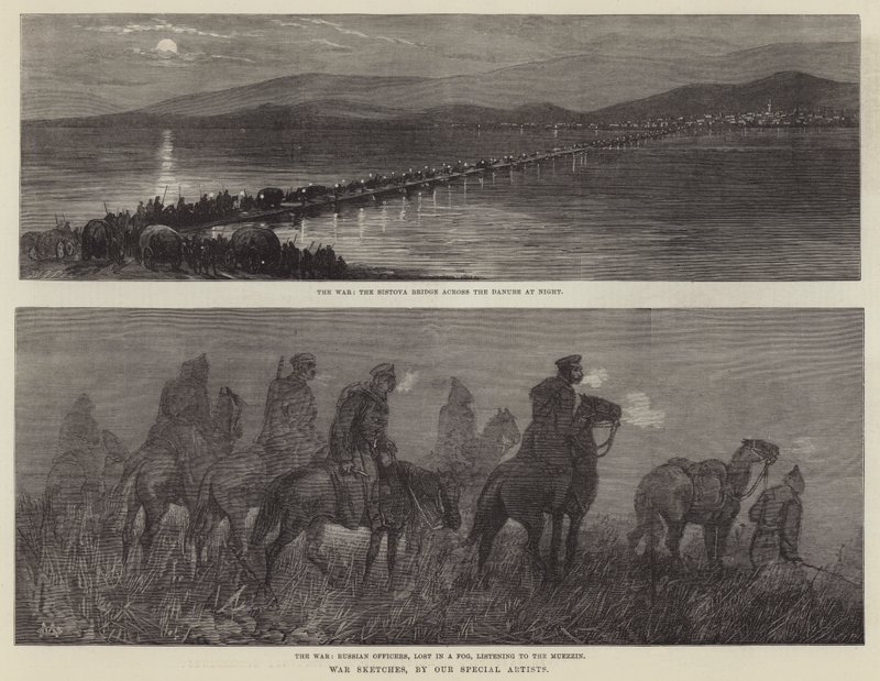 Kriegsskizzen von Charles Auguste Loye