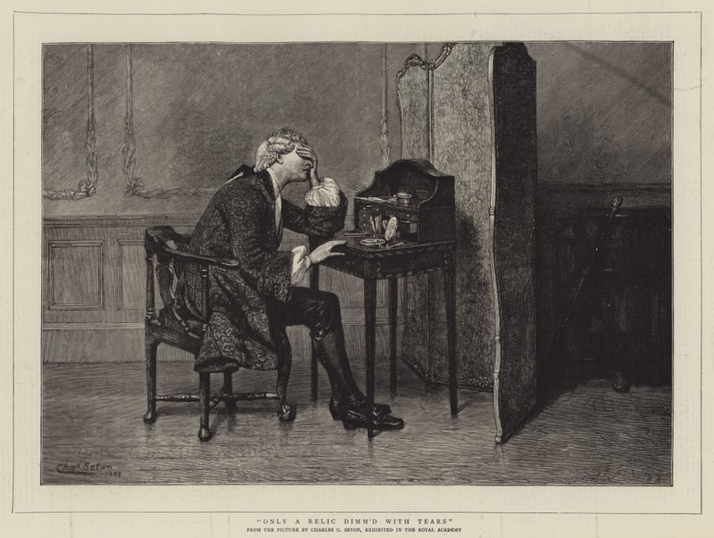 Nur ein Relikt, getrübt von Tränen von Charles C. Seton