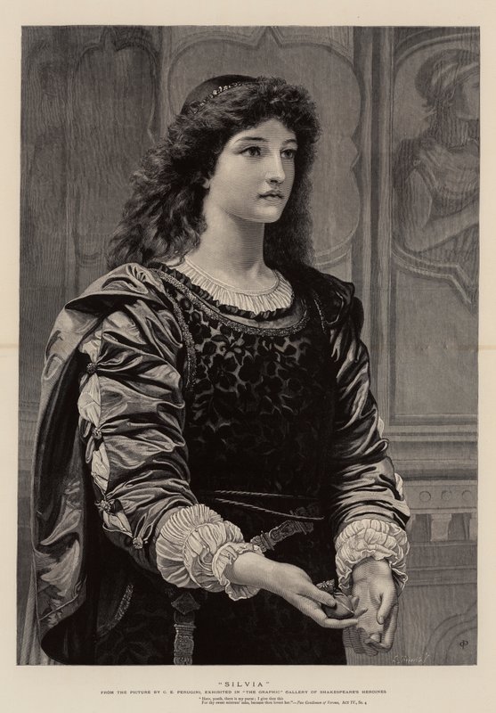 Silvia von Charles Edward Perugini