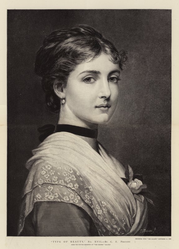 Schönheitstyp, Nr. XVII von Charles Edward Perugini
