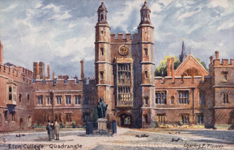 Eton College, Quadrangle von Charles Edwin Flower