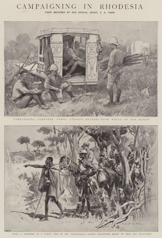 Kampagne in Rhodesien von Charles Edwin Fripp