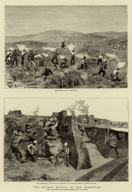 Der jüngste Aufstand im Transvaal von Charles Edwin Fripp