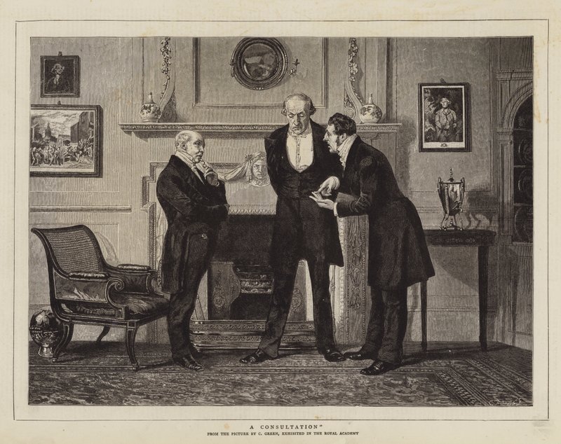 Eine Beratung von Charles Green