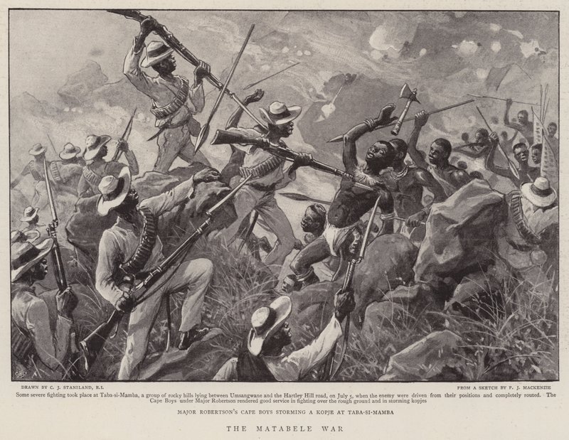 Der Matabele-Krieg von Charles J. Staniland