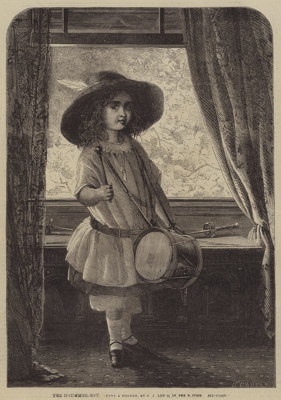 Der Trommlerjunge von Charles James Lewis