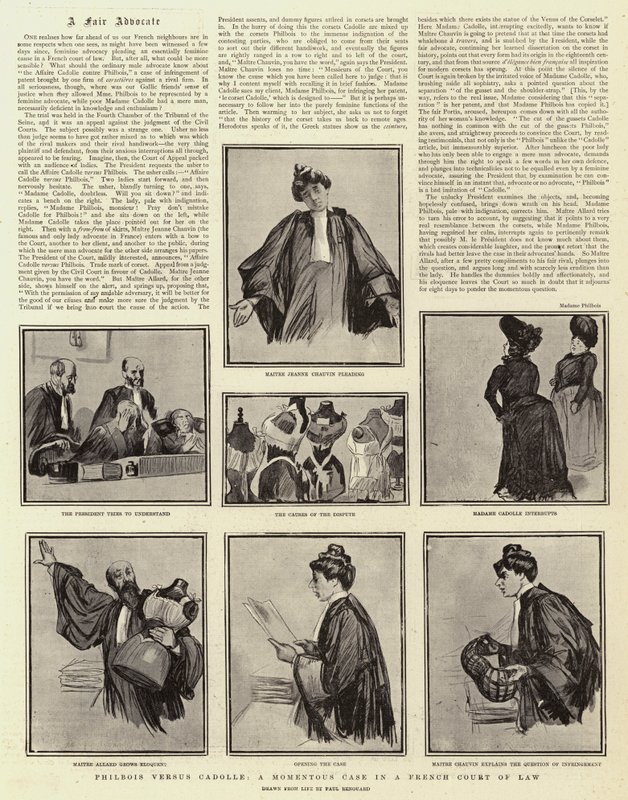 Philbois gegen Cadolle, ein bedeutender Fall in einem französischen Gericht von Charles Paul Renouard