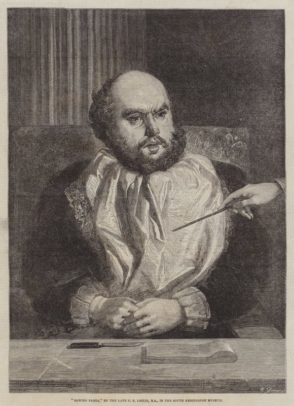 Sancho Panza von Charles Robert Leslie