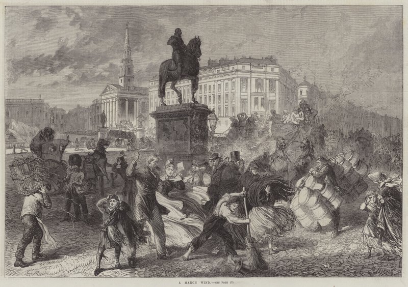 Ein Märzwind von Sir John Charles Robinson