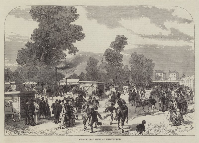 Landwirtschaftsausstellung in Cheltenham von Sir John Charles Robinson