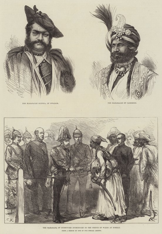 Königlicher Besuch in Indien von Sir John Charles Robinson
