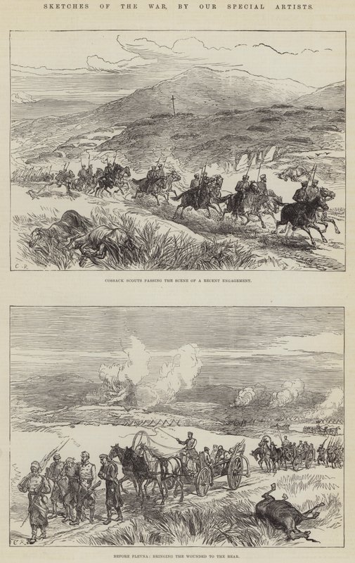 Skizzen des Krieges von Sir John Charles Robinson