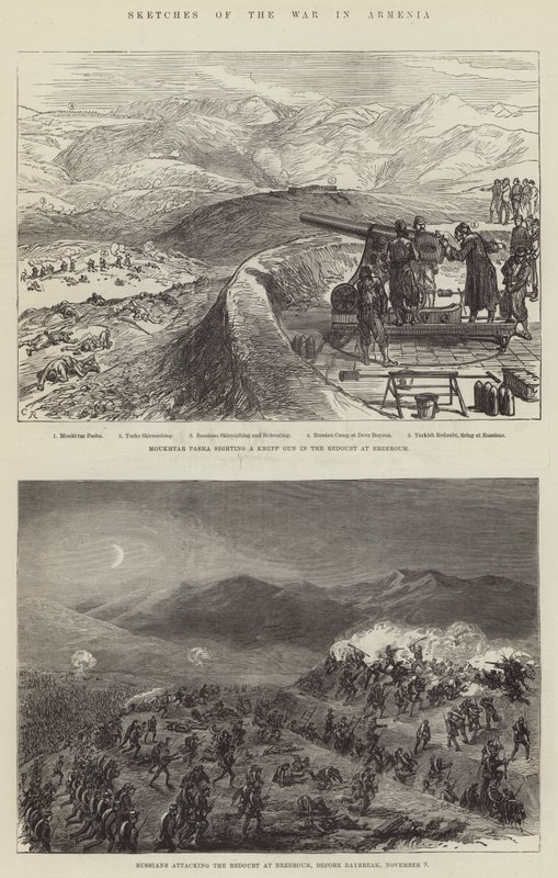 Skizzen des Krieges in Armenien von Sir John Charles Robinson