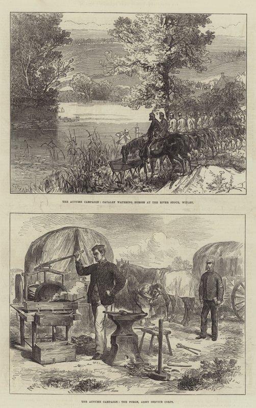 Die Herbstkampagne von Sir John Charles Robinson
