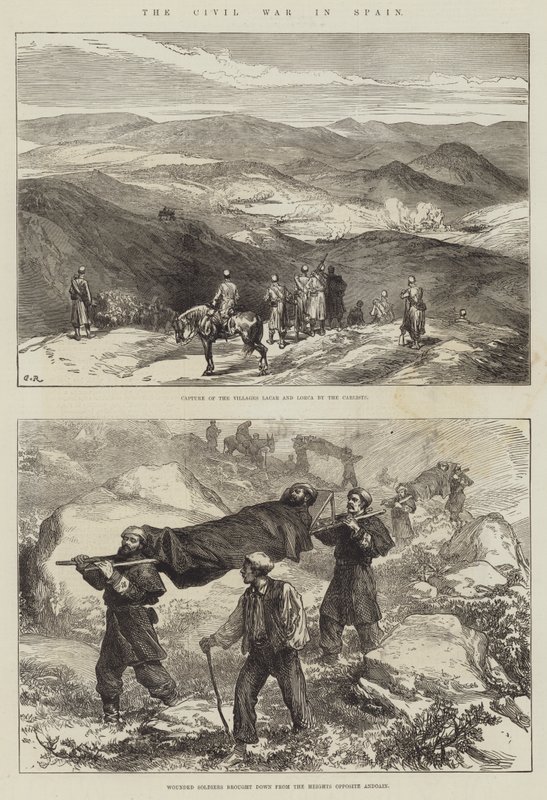 Der Bürgerkrieg in Spanien von Sir John Charles Robinson