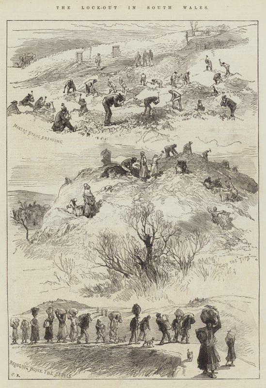 Der Lock-Out in Südwales von Sir John Charles Robinson