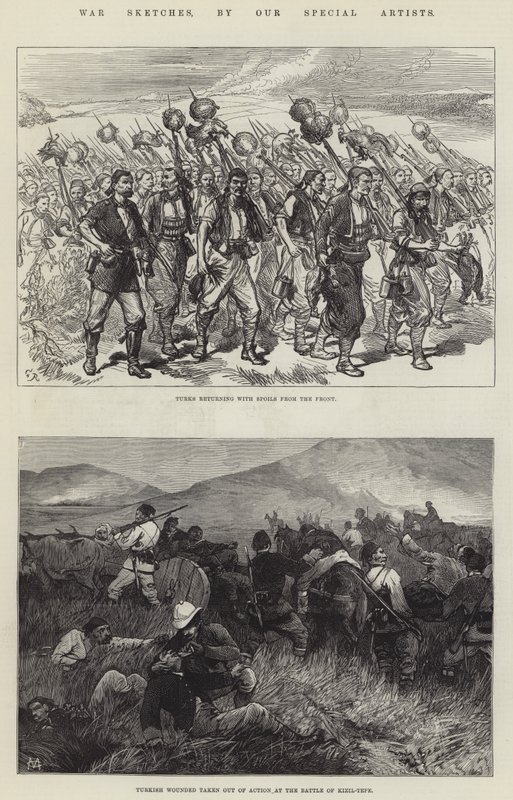 Kriegsskizzen von Sir John Charles Robinson