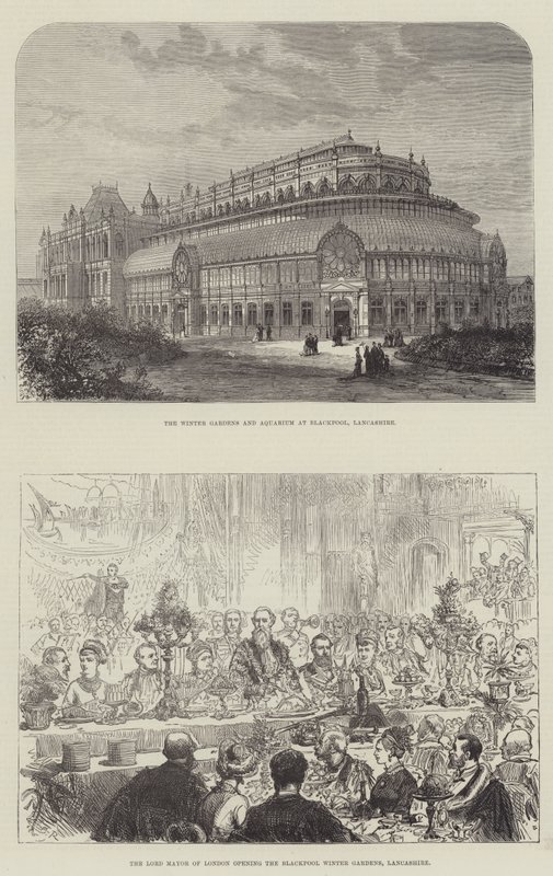 Wintergärten in Blackpool von Sir John Charles Robinson