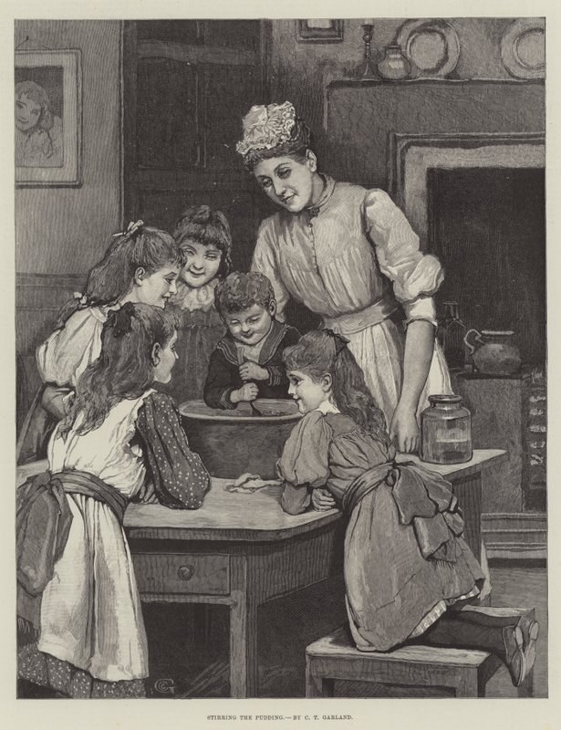 Den Pudding rühren von Charles Trevor Garland