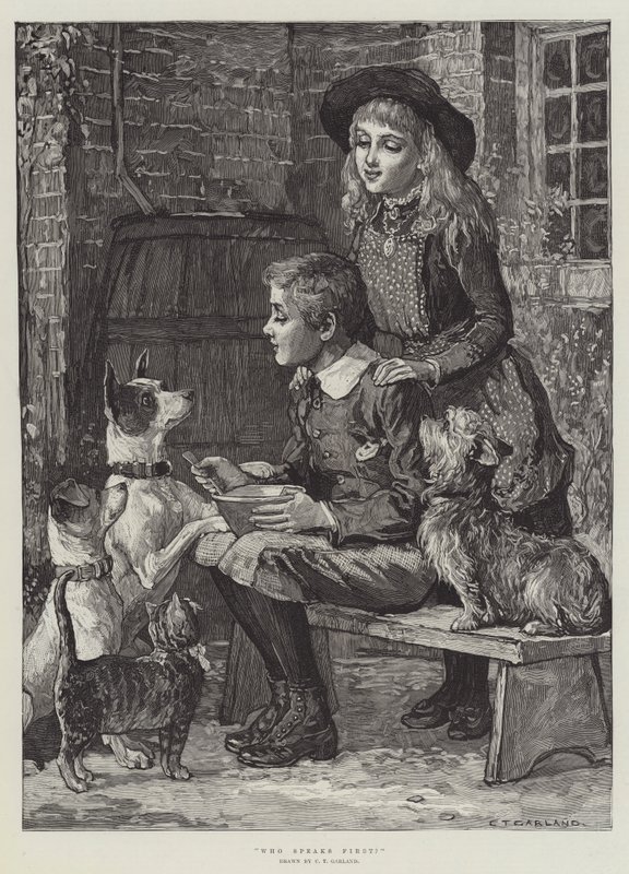 Wer spricht zuerst von Charles Trevor Garland