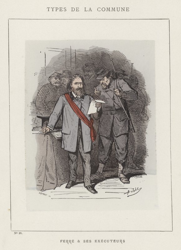 Ferre und seine Vollstrecker von Charles Albert d Arnoux Bertall