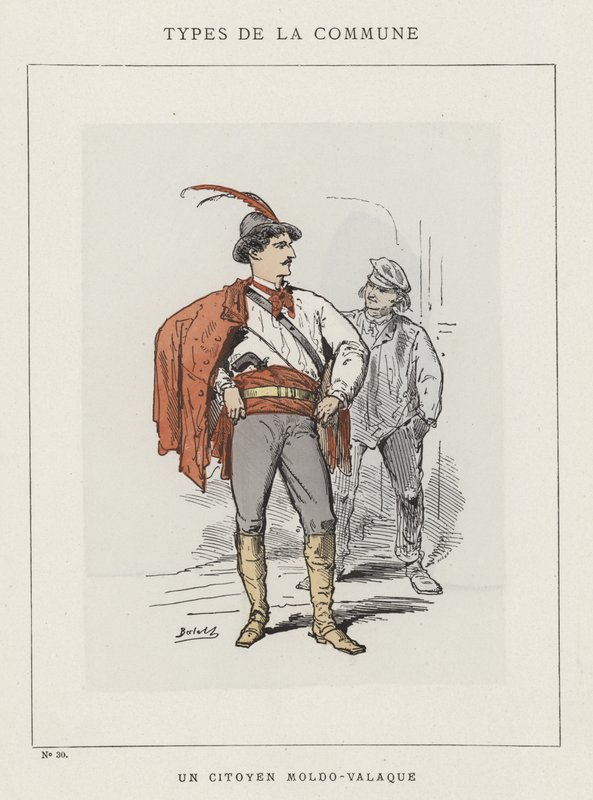 Ein moldauisch-walachischer Bürger von Charles Albert d Arnoux Bertall