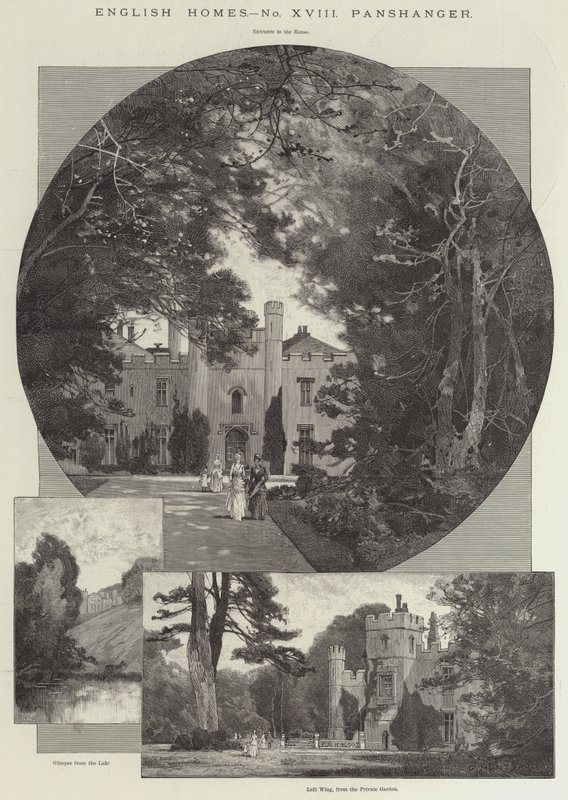 Panshanger von Charles Auguste Loye