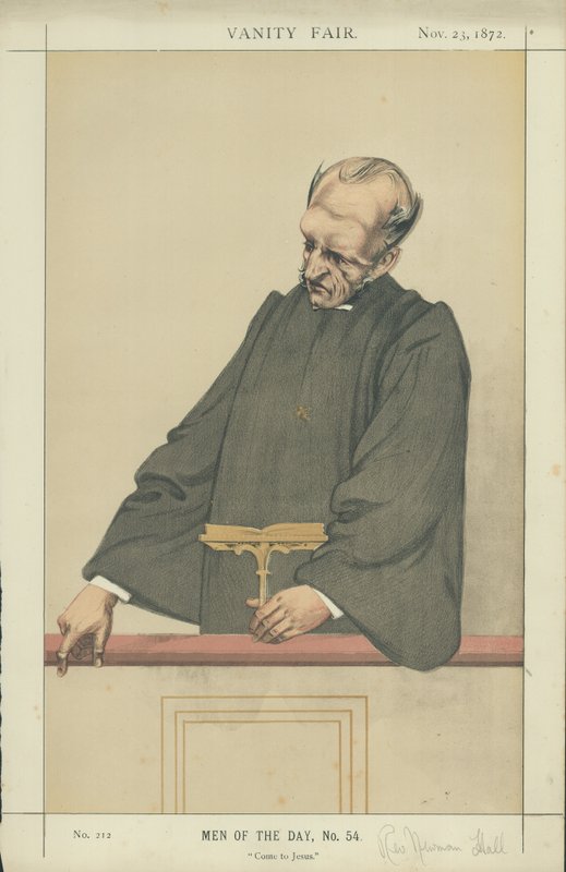 Der Reverend Newman Hall von Charles Auguste Loye
