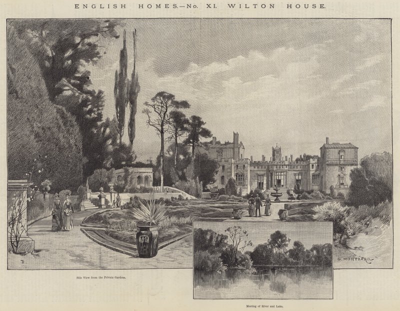 Wilton House von Charles Auguste Loye