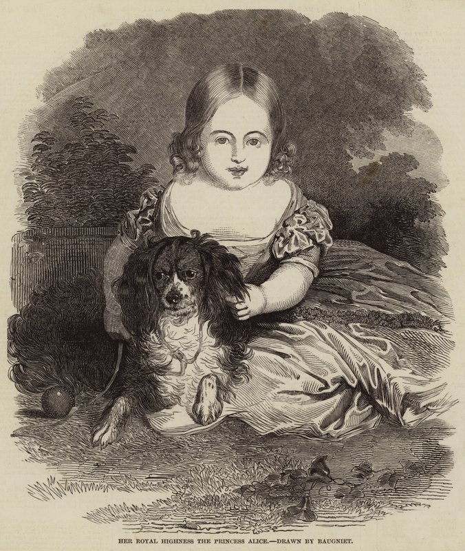Ihre Königliche Hoheit Prinzessin Alice von Charles Baugniet