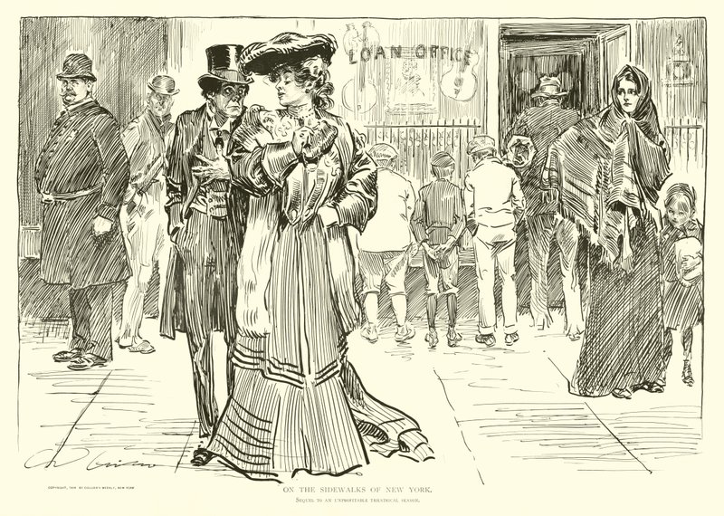 Alltägliche Menschen von Charles Dana Gibson