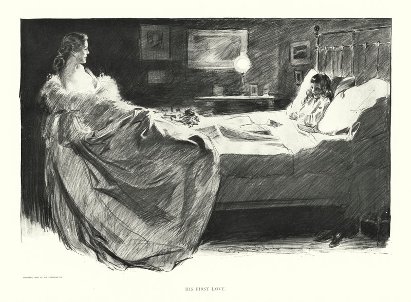 Seine erste Liebe von Charles Dana Gibson