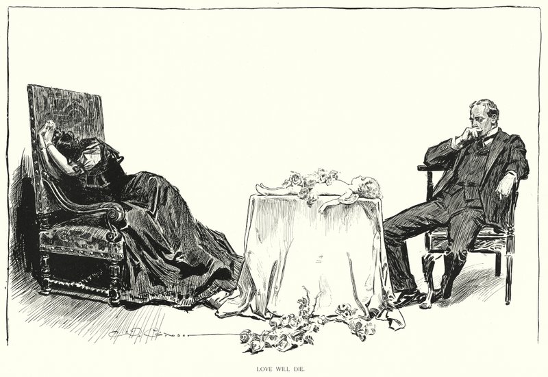 Liebe wird sterben von Charles Dana Gibson