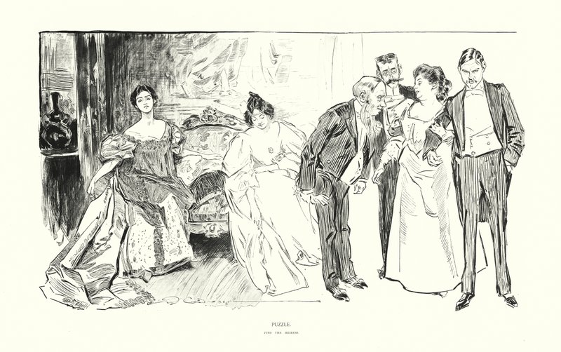 Rätsel von Charles Dana Gibson