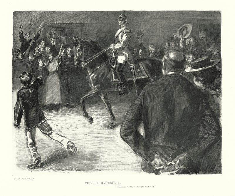 Rudolph Rassendyll (Lithographie) von Charles Dana Gibson