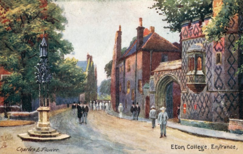 Eton College von Charles Edwin Flower