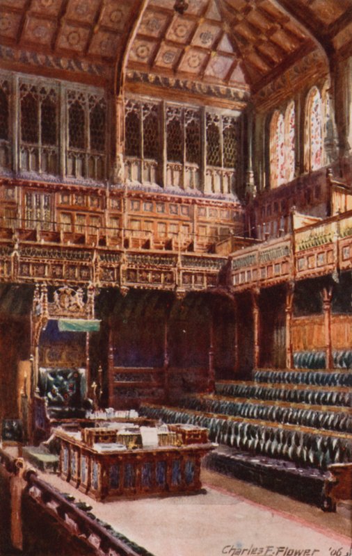 House of Commons, 1906 von Charles Edwin Flower
