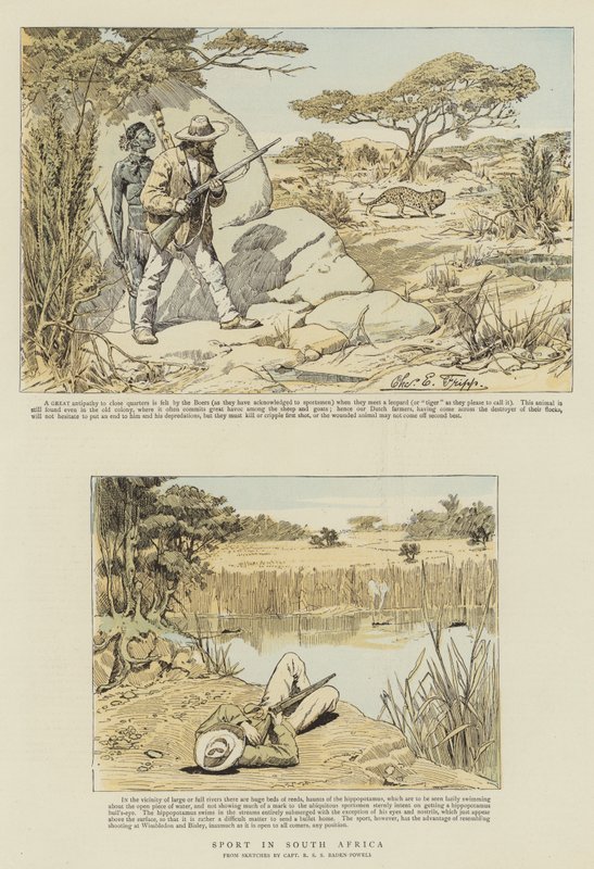 Sport in Südafrika von Charles Edwin Fripp