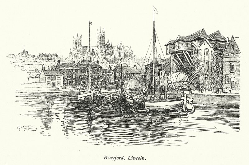Brayford, Lincoln von Charles George Harper