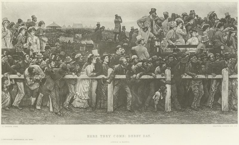Hier kommen sie: Derby Day von Charles Green