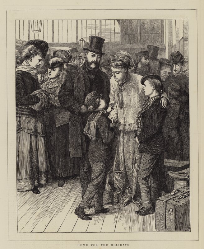 Zuhause für die Feiertage von Charles Green