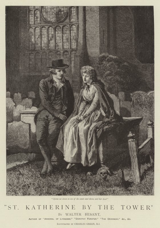 St. Katherine by the Tower von Charles Green