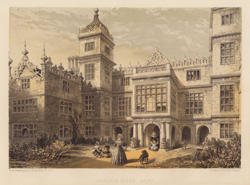 Charlton House, Wilts von Charles James Richardson