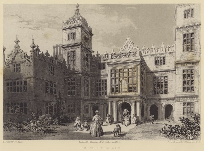 Charlton House, Wilts von Charles James Richardson