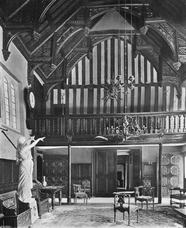 Giffords Hall: König Johns Bankettsaal von Charles Latham