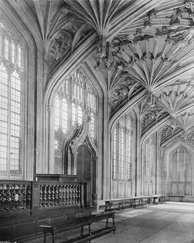 In der Alten Divinity School, Oxford von Charles Latham