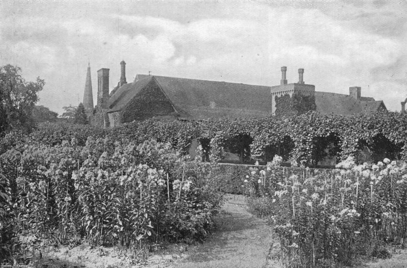 Im Prioratsgarten von Charles Latham