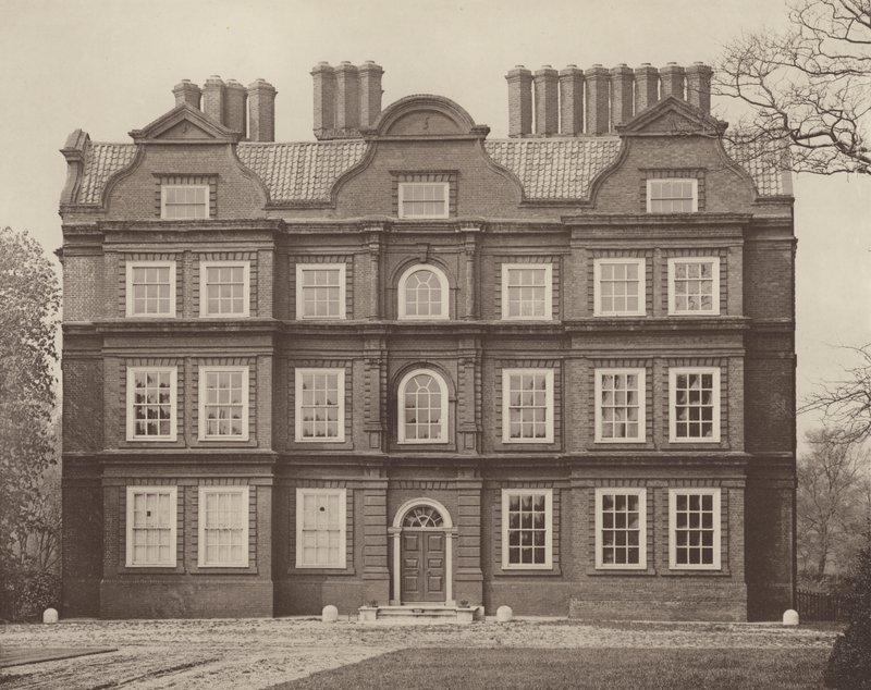 Kew Palace, die Südfront von Charles Latham