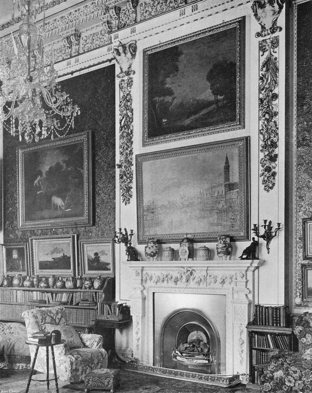 Lady Carlisles Wohnzimmer von Charles Latham