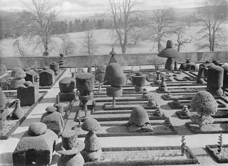 Levens Hall: Der Formschnittgarten von Charles Latham